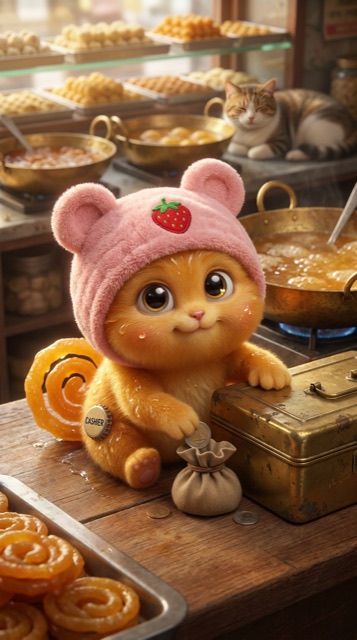 Juju Jalebi — AI-generated character