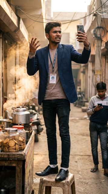 Rinku Yadav — AI-generated character