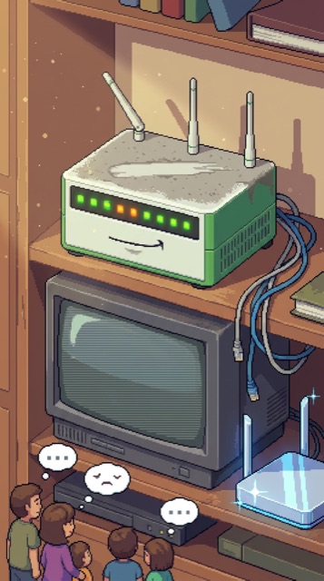 Router Raja — AI-generated character